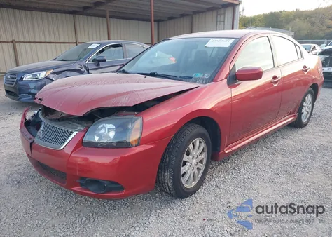 2010 Mitsubishi Galant Fe z USA, uszkodzony, nr VIN 4A32B2FF7AE008298